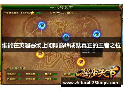 谁能在英超赛场上问鼎巅峰成就真正的王者之位 谁能在英超赛场上问鼎巅峰成就真正的王者之位